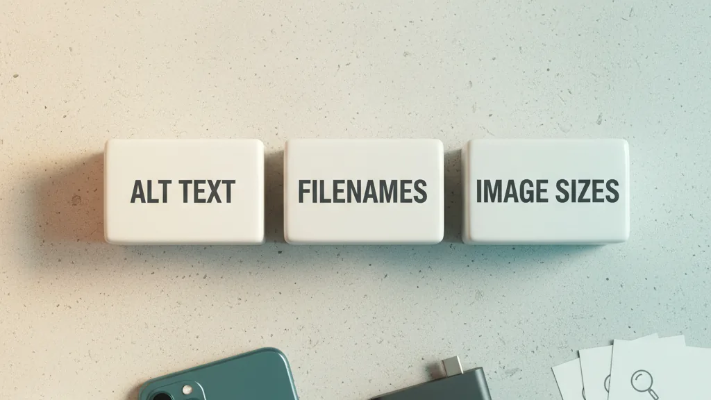 Bild- und Medien-SEO auf Shopify: Alt-Texte, Dateinamen, Bildgrößen und Produktvideos