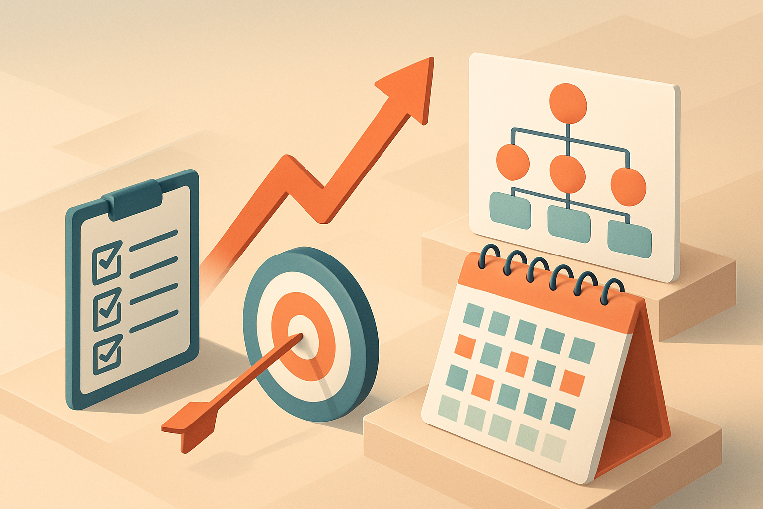 年度内容营销作战图：从OKR到选题日历的落地方法