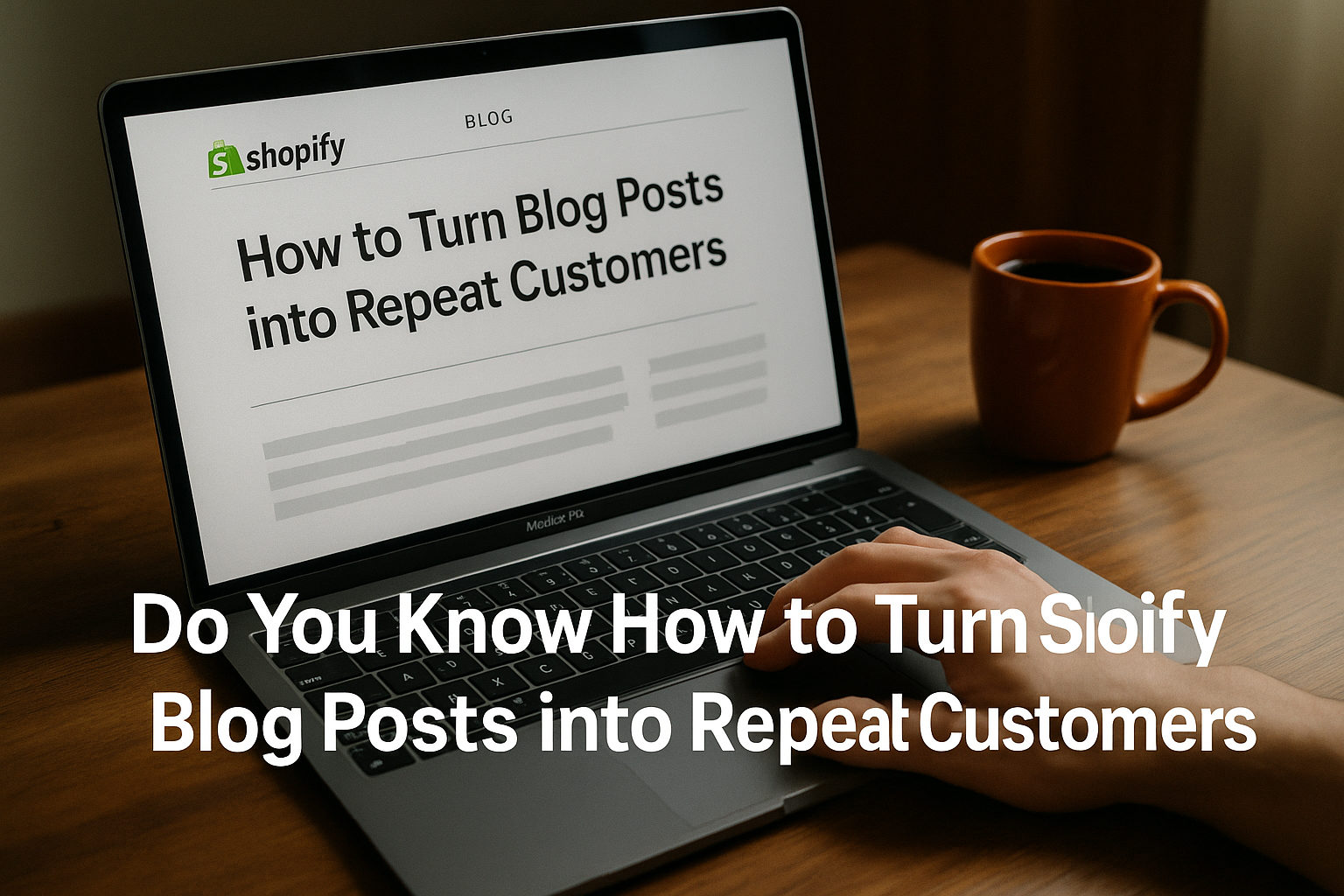 Do You Know How to Turn Shopify Blog Posts into Repeat Customers