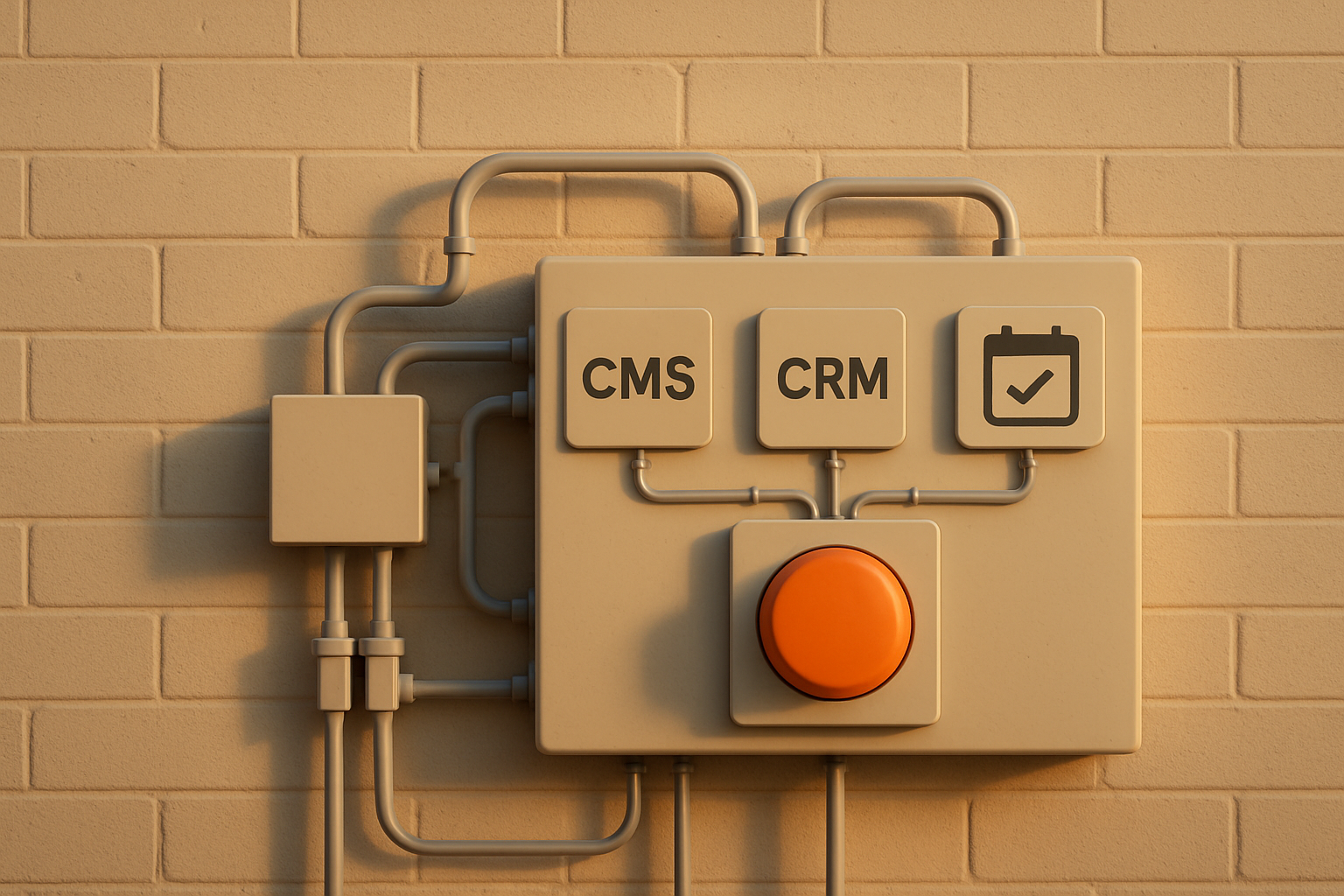 Integrate and orchestrate: Connecting CMS, CRM, and schedulers for true 1-click automation