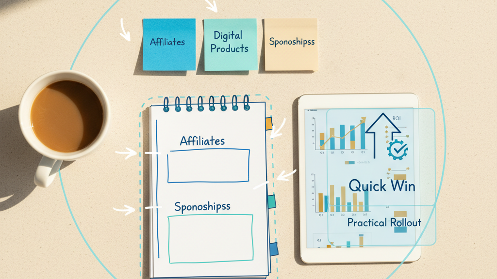 Diversifying WordPress monetization to boost ROI with affiliates, digital products, and sponsorships