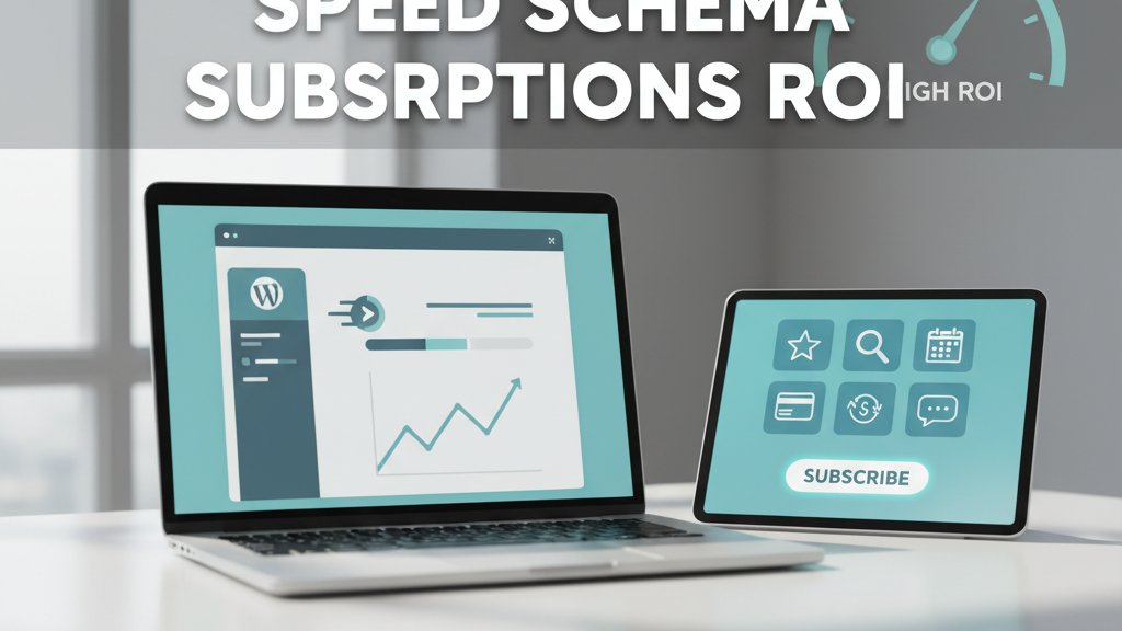 Speed, Schema, and Subscriptions: Building an SEO-First WordPress Blog for Quicker ROI