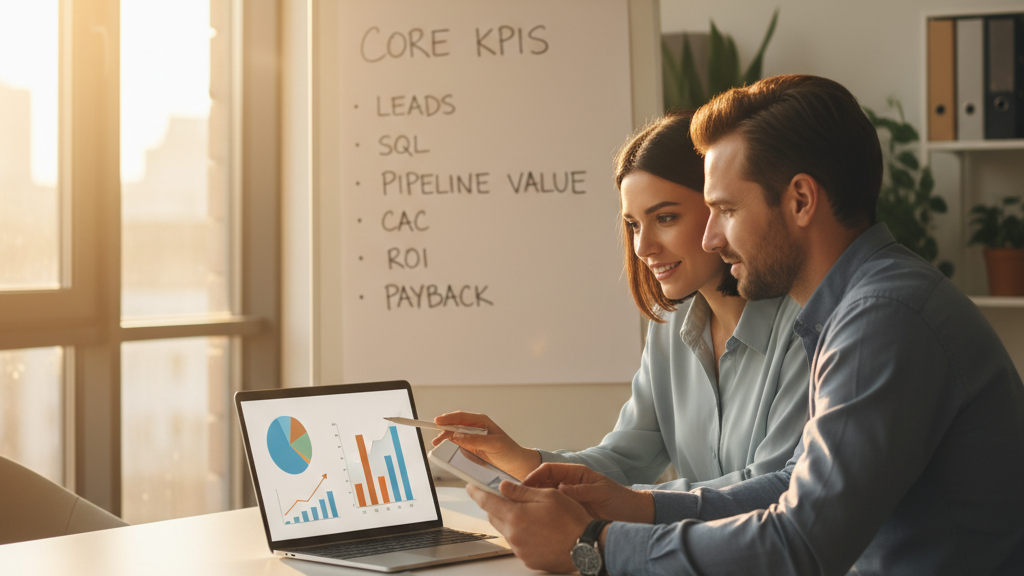 KPIs festlegen und ROI messen im Content-Marketing-Plan für B2B-Unternehmen