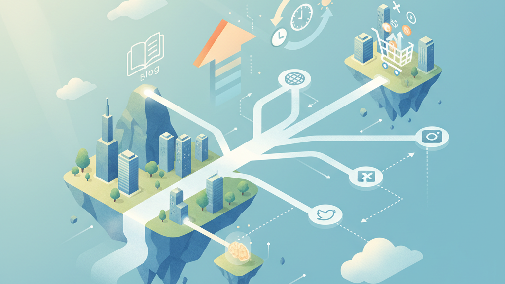 海外独立站社媒自动发布引流步骤：博客更新太慢的解决方案